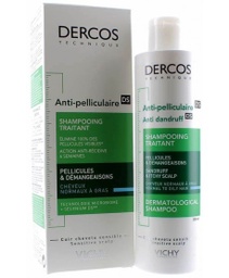 [VIC011] Dercos Shampooing Anti-Pelliculaire/Gras 200 Ml
