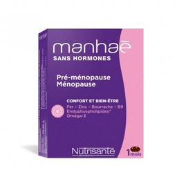 [NUTRI006] Manhae Sans Hormones (Traitement Un Mois) 1Capsule /Jr 30 Capsules