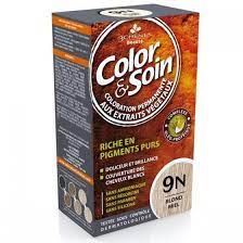 [3CH098] COLOR &amp; SOIN. Flacon 60ml blond miel 9N