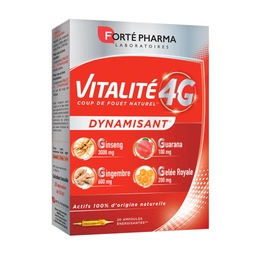 [FORTE011] VITALITE 4G DYNAMISANT Ampoules