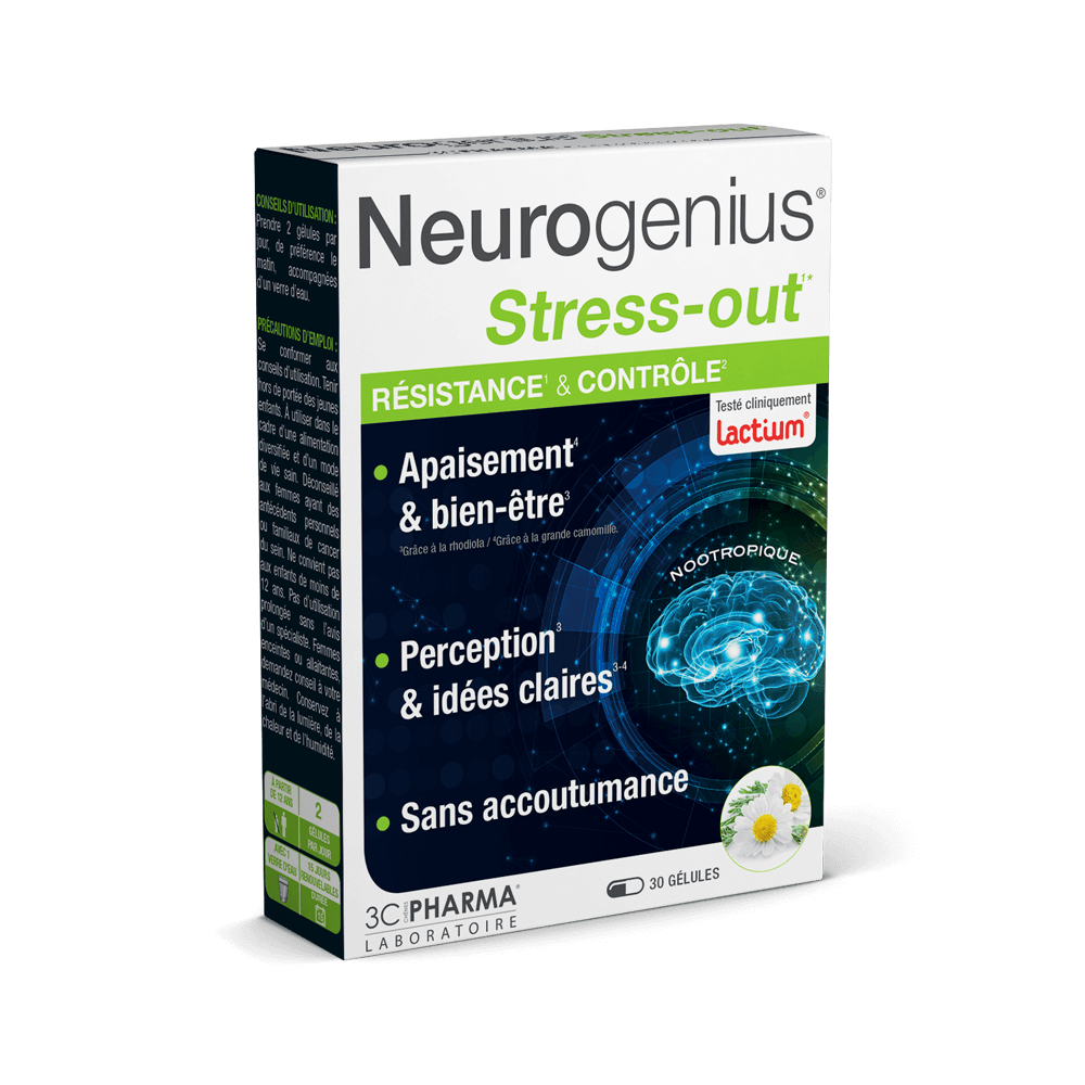 [3CH109] NEUROGENIUS Stress Out 30comp