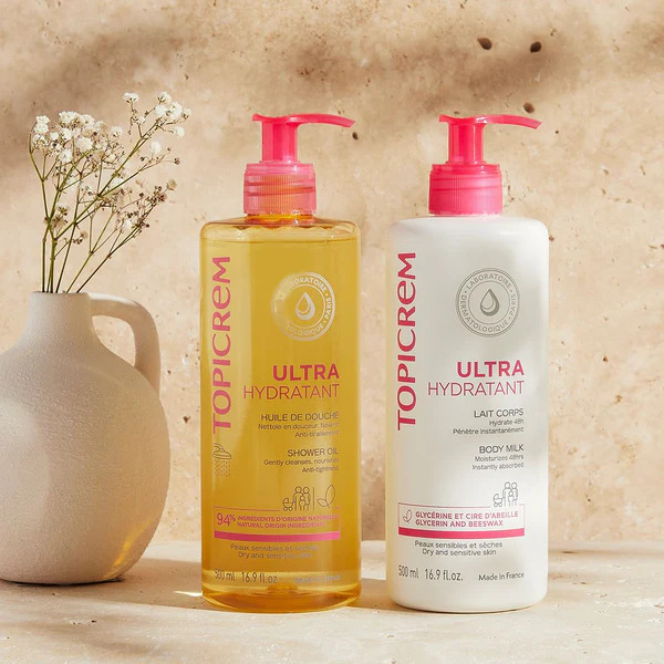[TOPI114] UH Lait corps + Huile de Douche 500mL