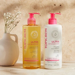 [TOPI114] UH Lait corps + Huile de Douche 500mL