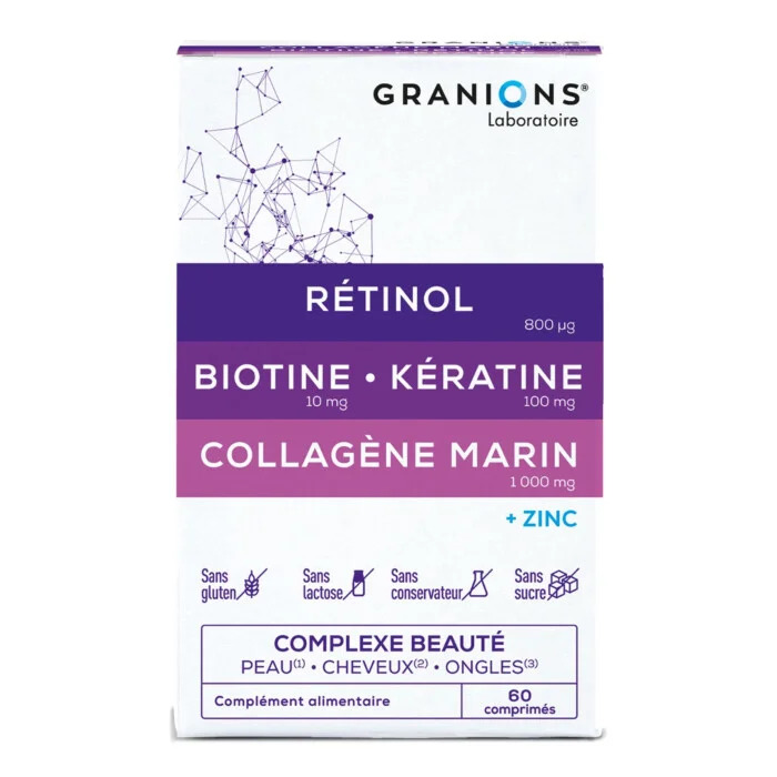 [EAFIT0071] GRANIONS complexe beauté peau cheveux ongles