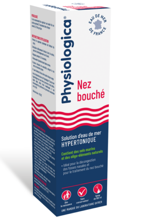 Physiologica eau de mer hypertonique