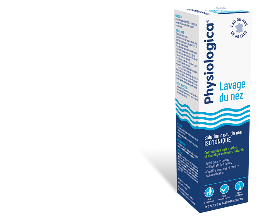 Physiologica Eau de mer Spray Isotonique 100ml